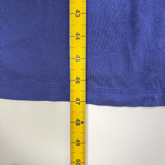 NWOT JOHNNY WAS Floral Embroidered Cotton Long Sleeves Midi Dress Size S Blue - Picture 12 of 13